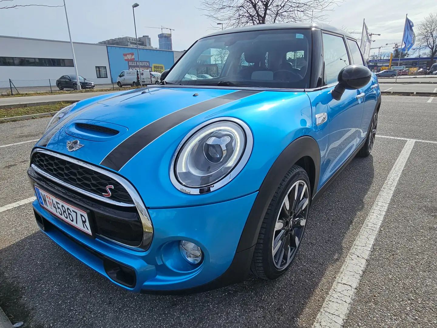 MINI Cooper SD Diesel, Autom. 170PS, Volleder, Head Up Bleu - 1