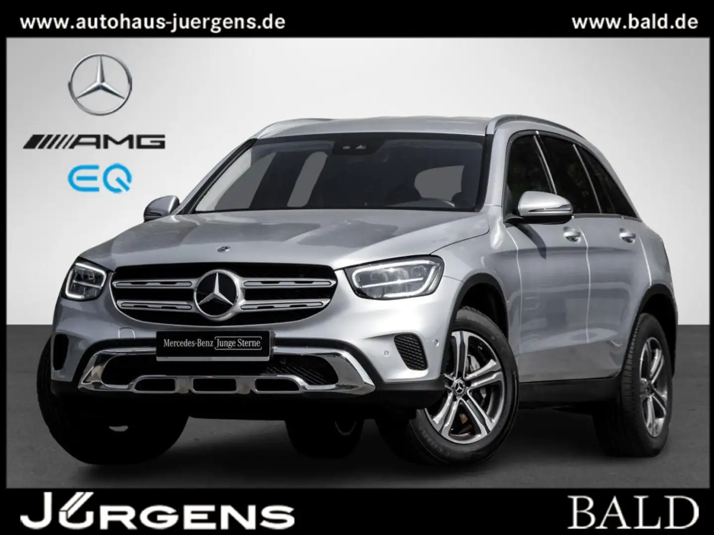 Mercedes-Benz GLC 300 de 4MATIC +MBUX+LED+Wide+AHK+Cam+AUT+SHZ Silber - 1