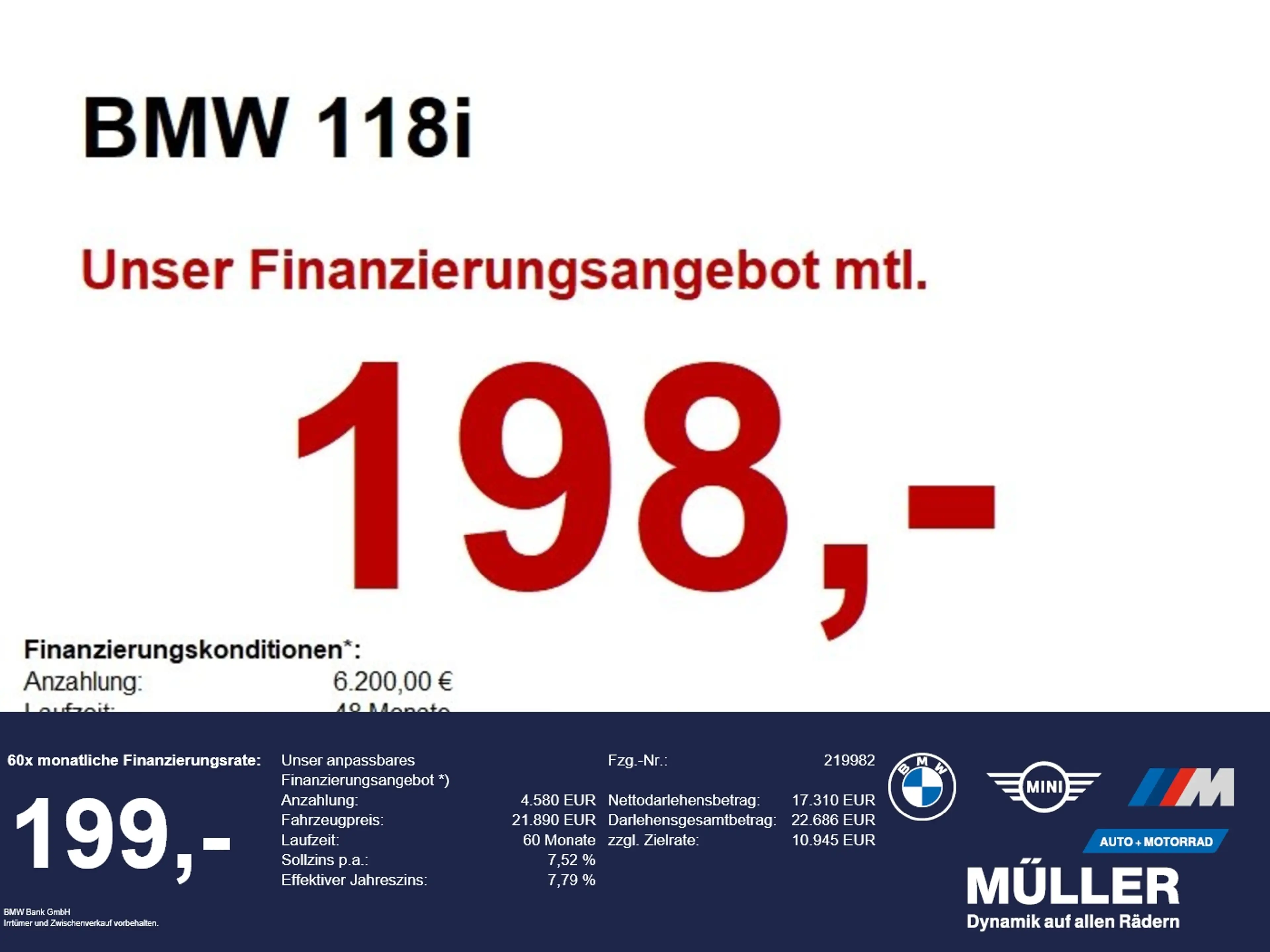 BMW 118 i M Sport LED/CAM/DAB/SH//TEMPO/PRIVACY
