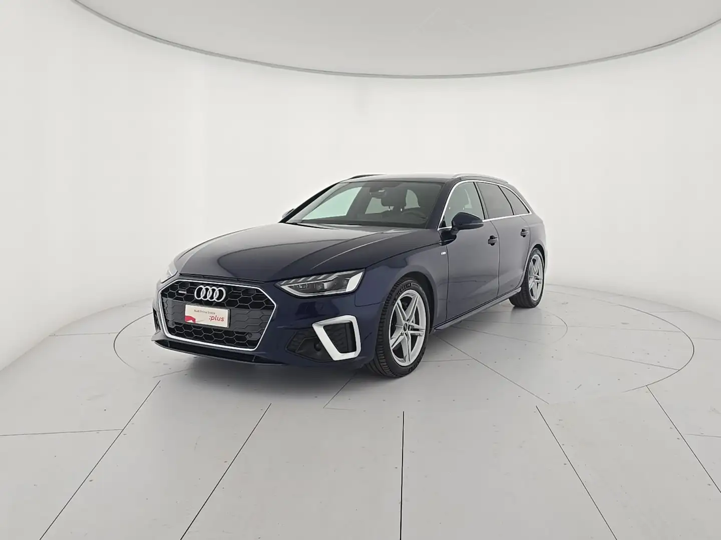 Audi A4 Avant 40 TDI quattro S tronic S line edition Bleu - 1