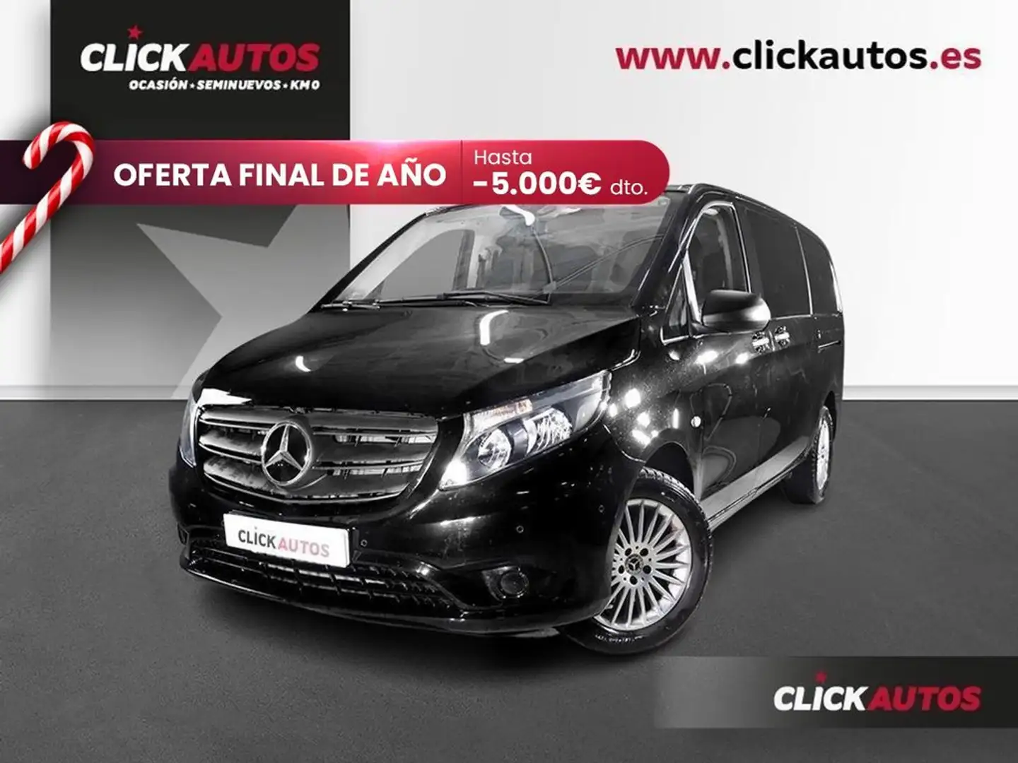 Mercedes-Benz Vito 2.0 CDI 136CV Tourer Pro Larga Autom. Noir - 1