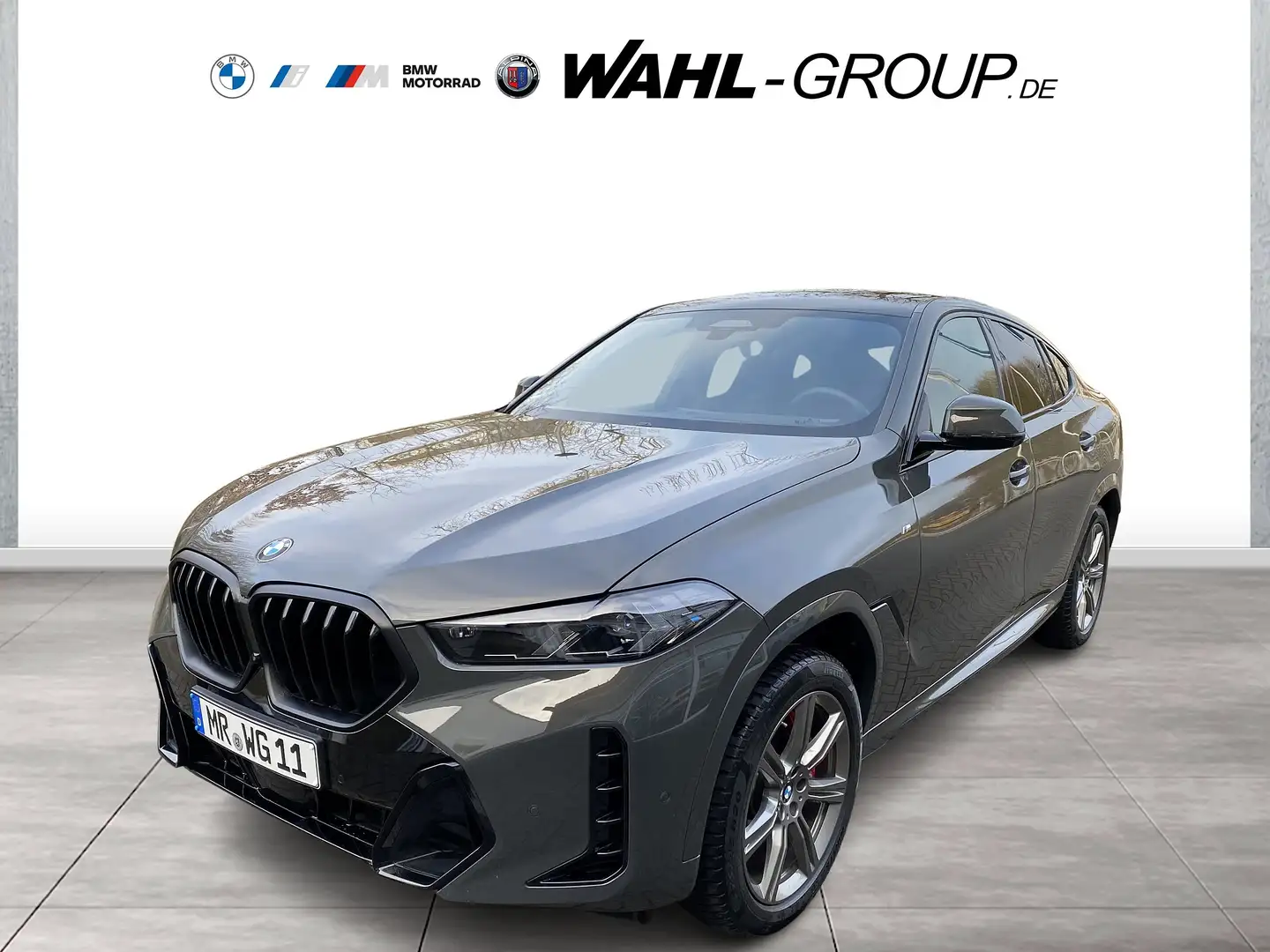 BMW X6 xDrive40i M Sport Gestiksteuerung HK HiFi Gris - 1