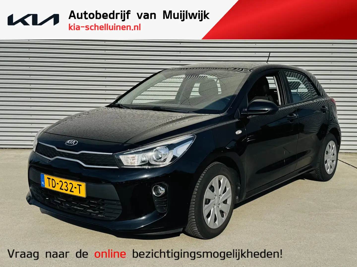 Kia Rio 1.0 TGDI ComfortPlusLine Navigator Navi | DAB+ | C Zwart - 1