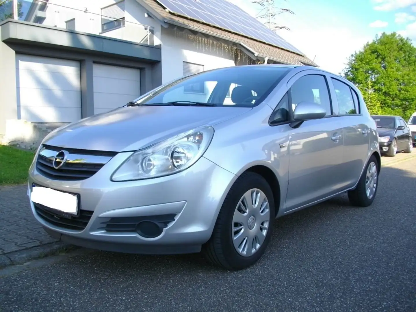 Opel Corsa Edition*nur 46`tkm*Rentnerfahrzeug*toller Zustand* Silber - 1