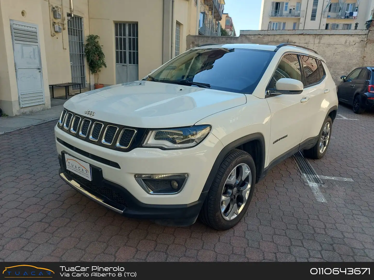 Jeep Compass Limited 1.6 MultiJet TETTO APRIBILE Bianco - 1