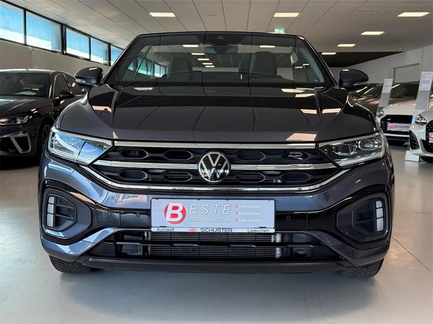 Volkswagen T-Roc Cabrio 1.5 TSI DSG R-LINE LED RADAR AHK Grau - 2