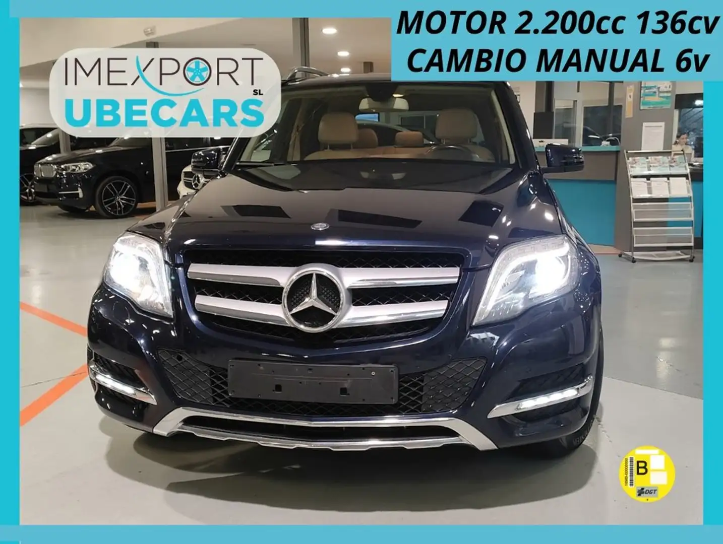 Mercedes-Benz GLK 200 200CDI BE Azul - 1