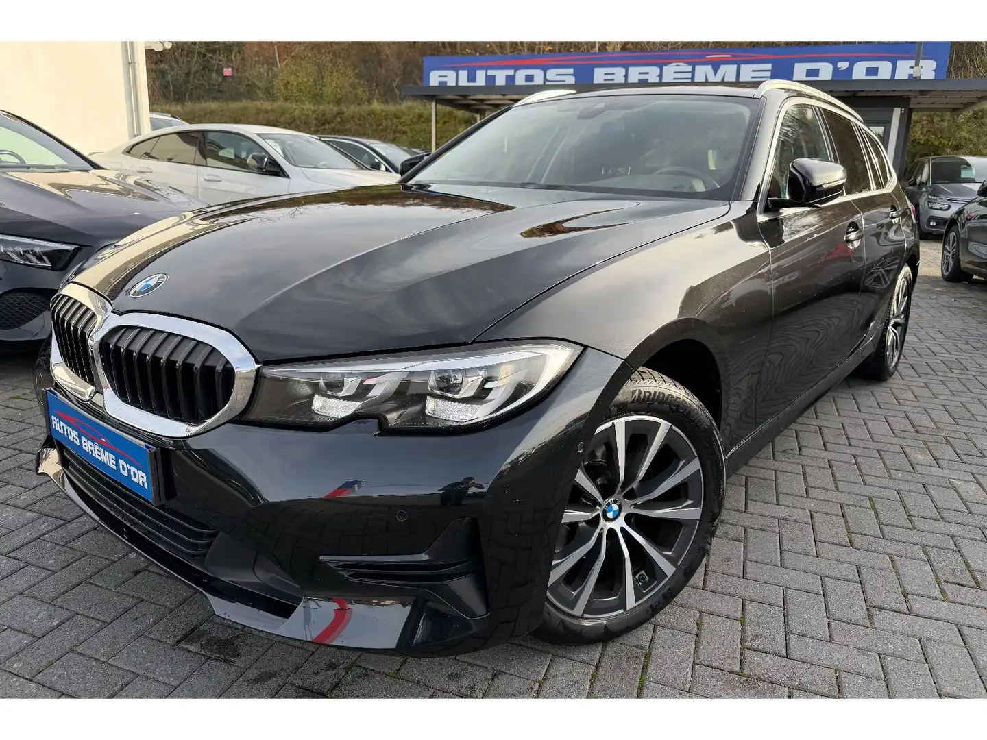 BMW 320 Touring 320d 190 ch BVA8 Noir - 1