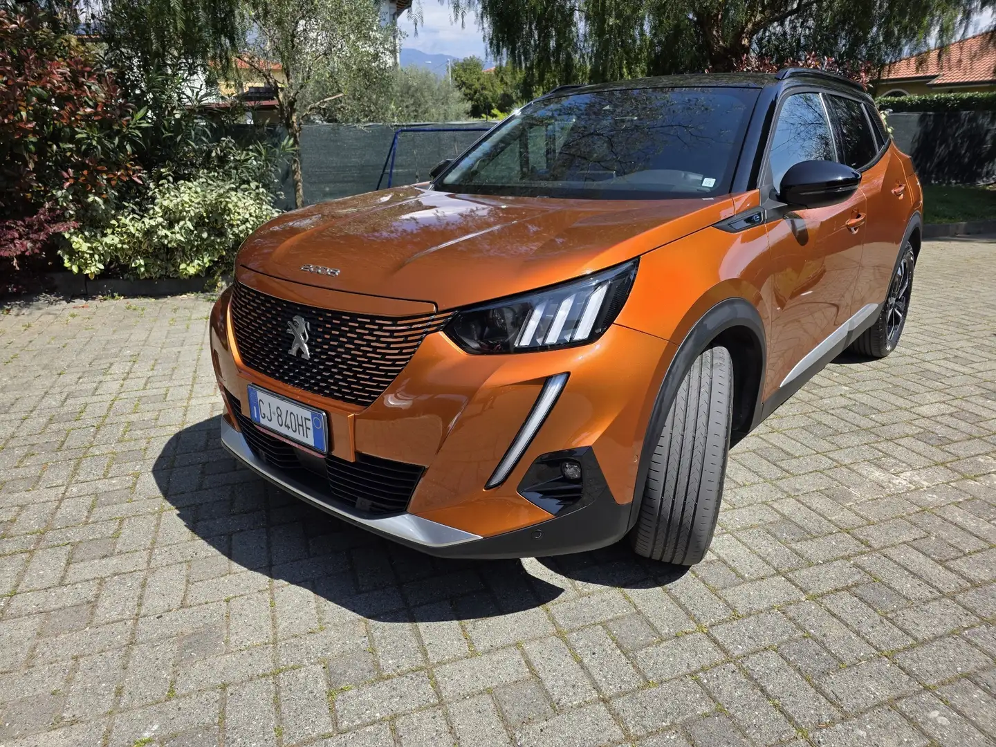 Peugeot e-2008 e2008 GT Naranja - 1