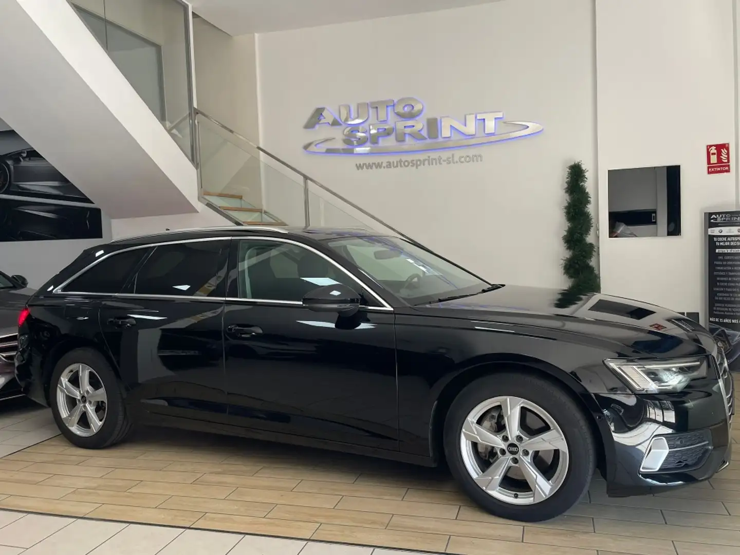 Audi A6 Avant 45 TDI S line quattro Tiptronic Schwarz - 2