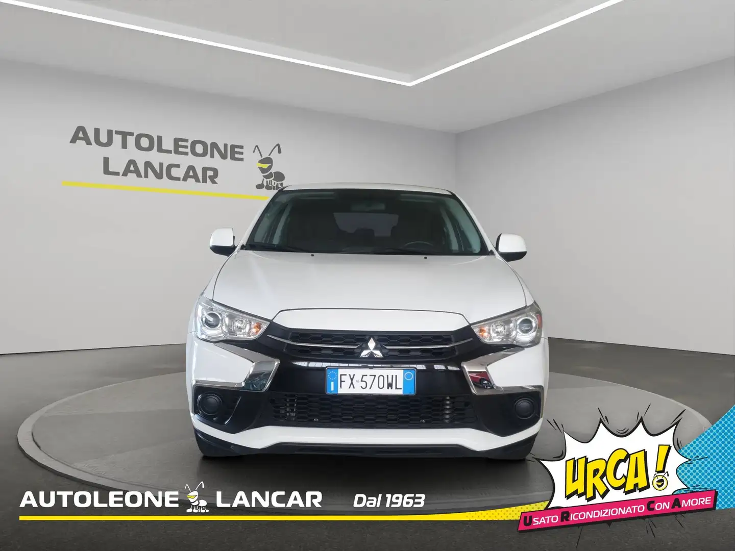 Mitsubishi ASX 1.6 Intense navi 2wd 115cv E6 Bianco - 2
