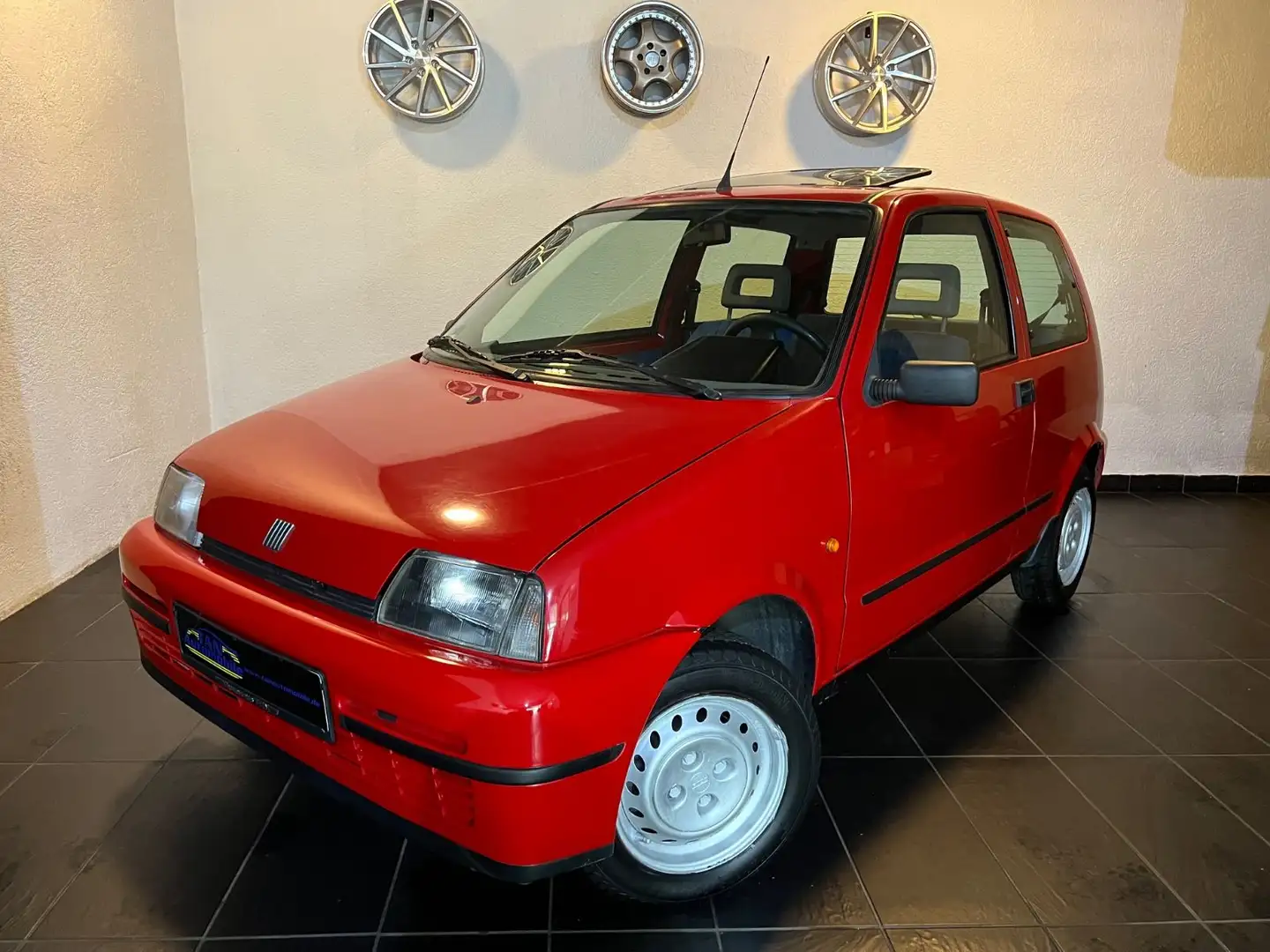 Fiat Cinquecento 0.9 IE SX * NUR 55.300km *LIEBHABER* Rot - 1