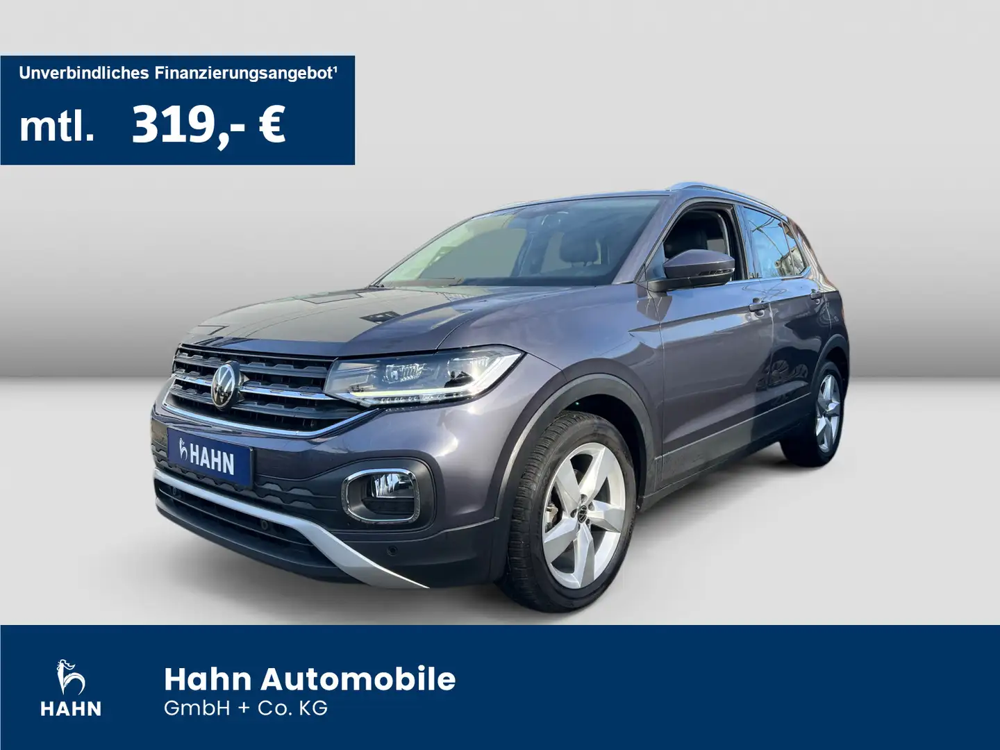Volkswagen T-Cross 1.5TSI Style DSGNavi PDC Climatr Sitzh Grau - 1