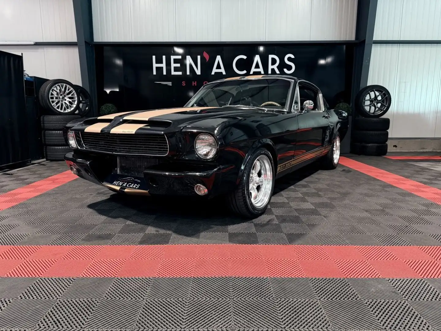 Ford Mustang Fastback Look GT 350 Negro - 1