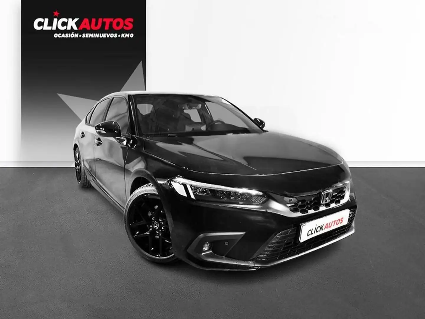 Honda Civic 2.0 I-MMD 184CV Sport CVT Hybrid Negro - 2