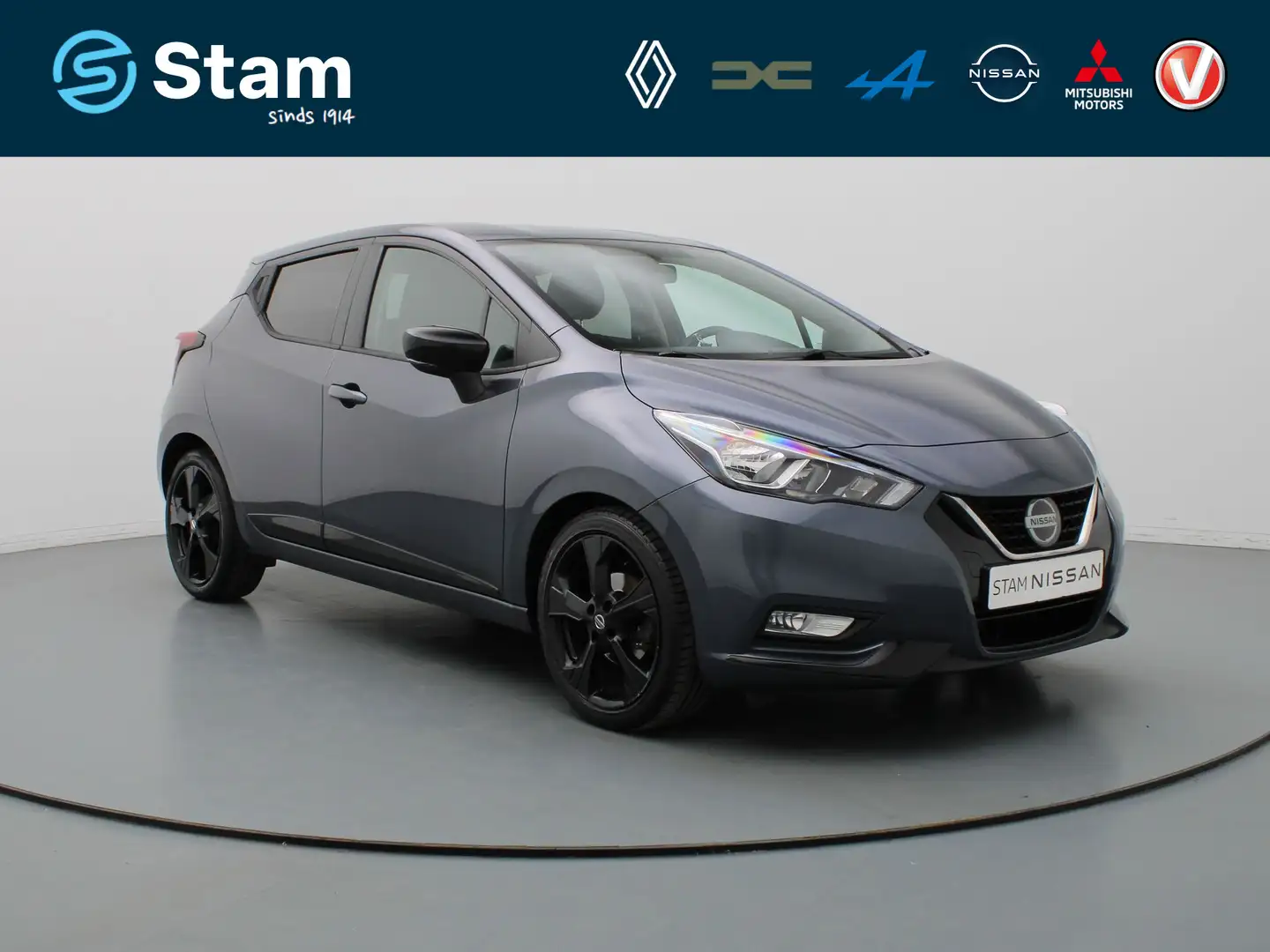 Nissan Micra 100pk IG-T N-Tec Airco | Cruise | Carplay | Navi | Gris - 1