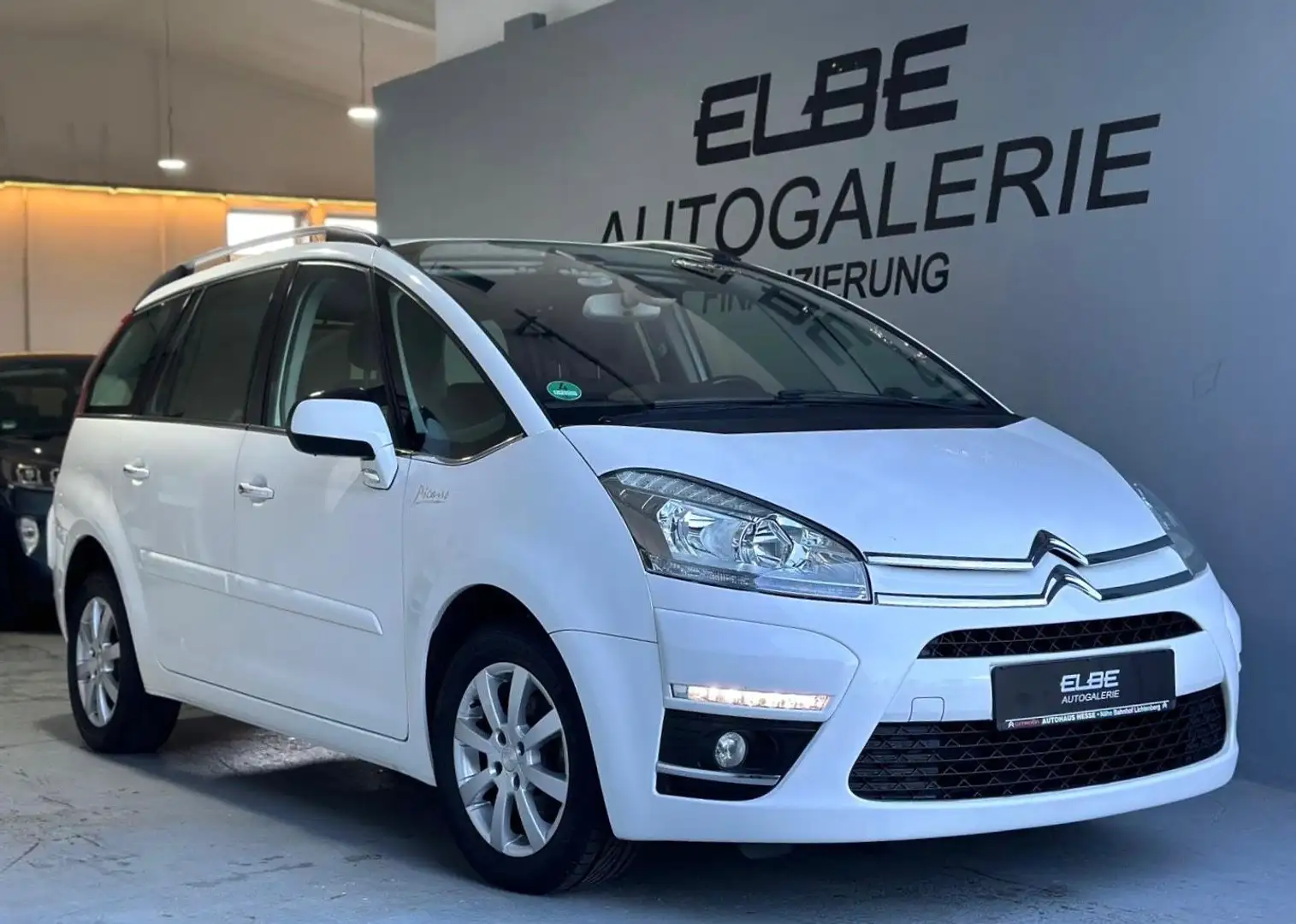 Citroen Grand C4 Picasso 1.6 HDI Selection Aut. 7-Sitzer Blanc - 1