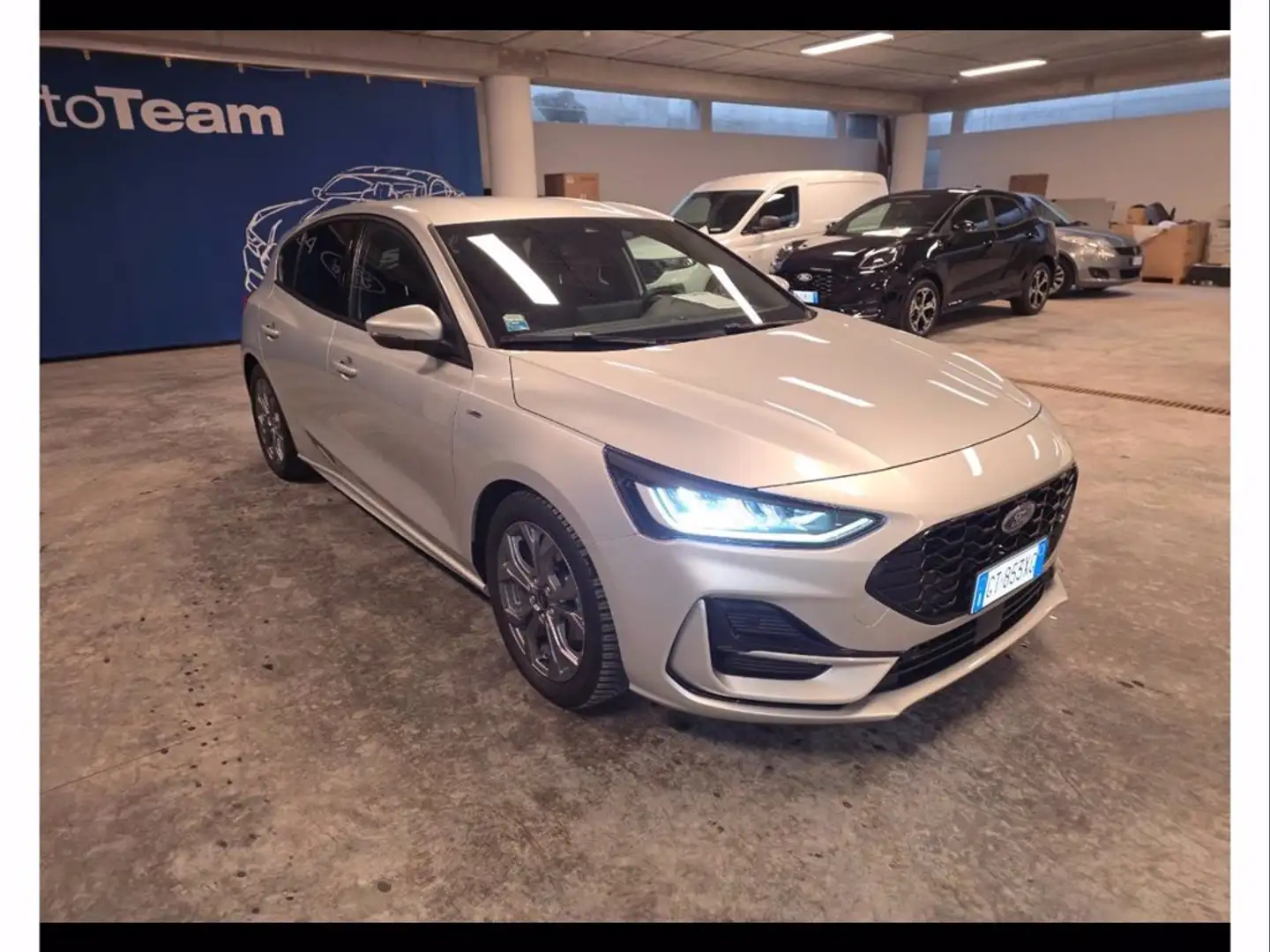 Ford Focus 1.5 ecoblue st-line 115cv auto Gris - 2