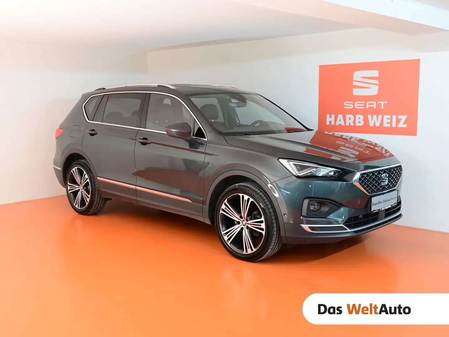 SEAT Tarraco Xcellence 2.0 TDI DSG 4Drive Grün - 1