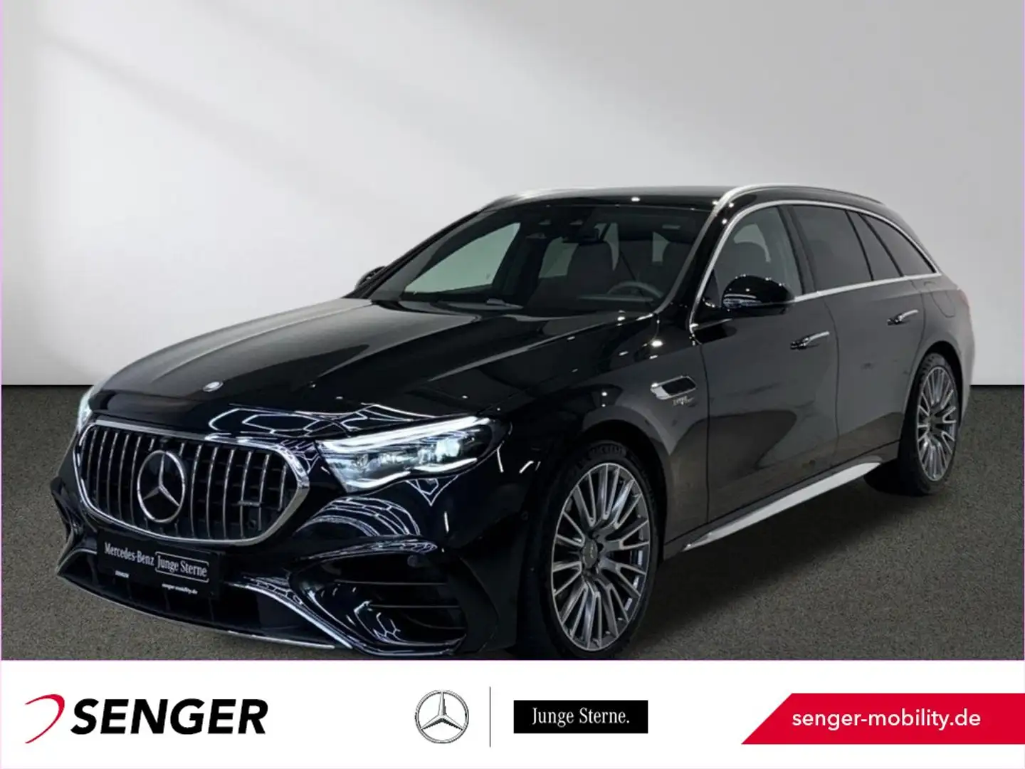 Mercedes-Benz E 53 AMG T Hybrid 4M+ Distronic DigitalLight AHK Noir - 1