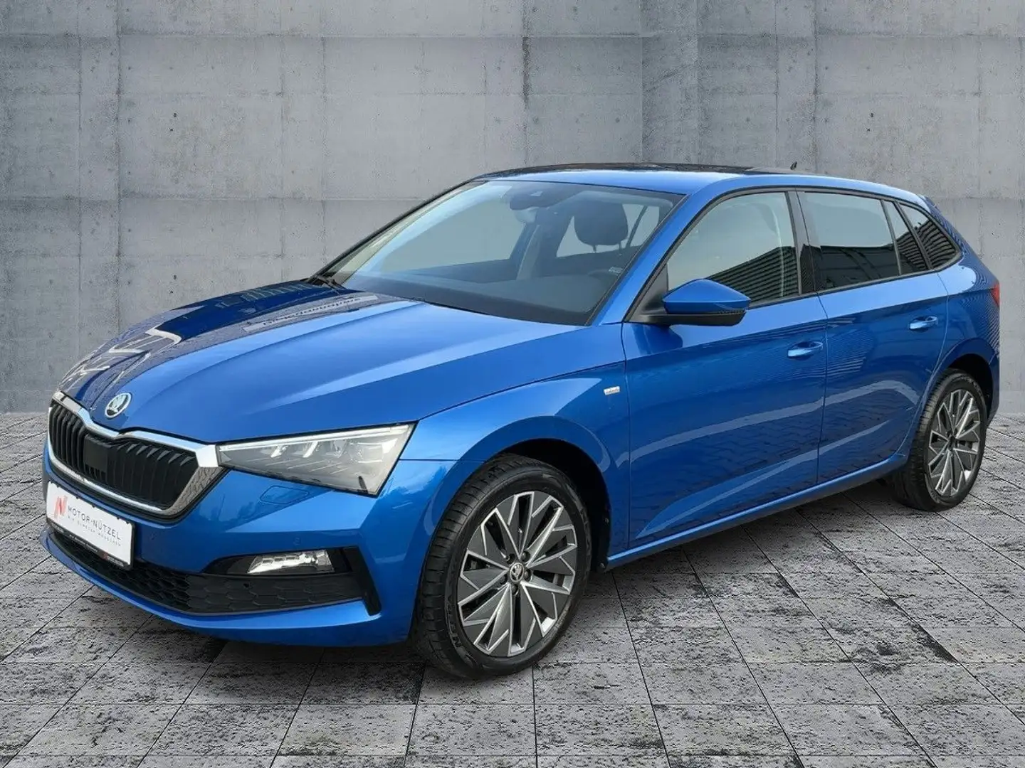 Skoda Scala 1.0 TSI TOUR LED+APP+GRA+SHZ+PDC+RFK+NSW Blau - 2