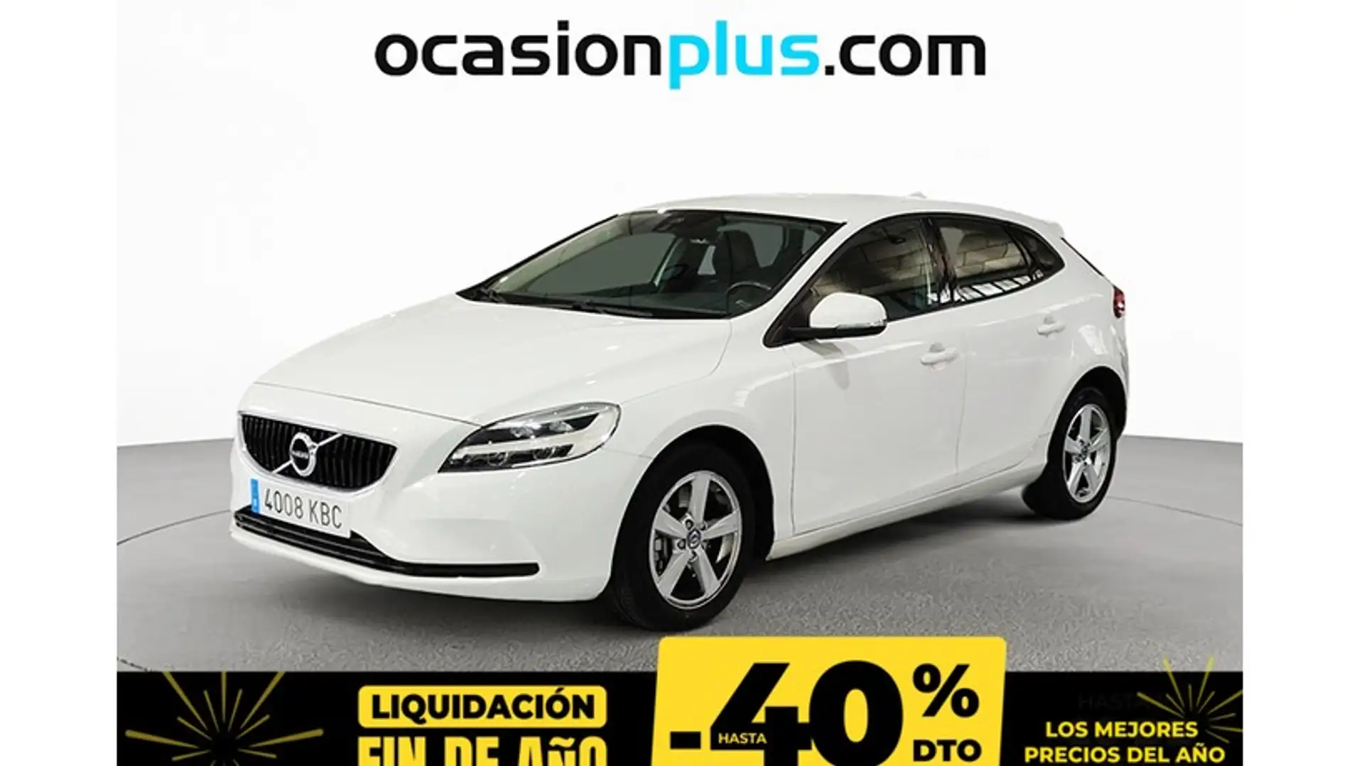 Volvo V40 D3 Momentum Aut. 150 Blanc - 1