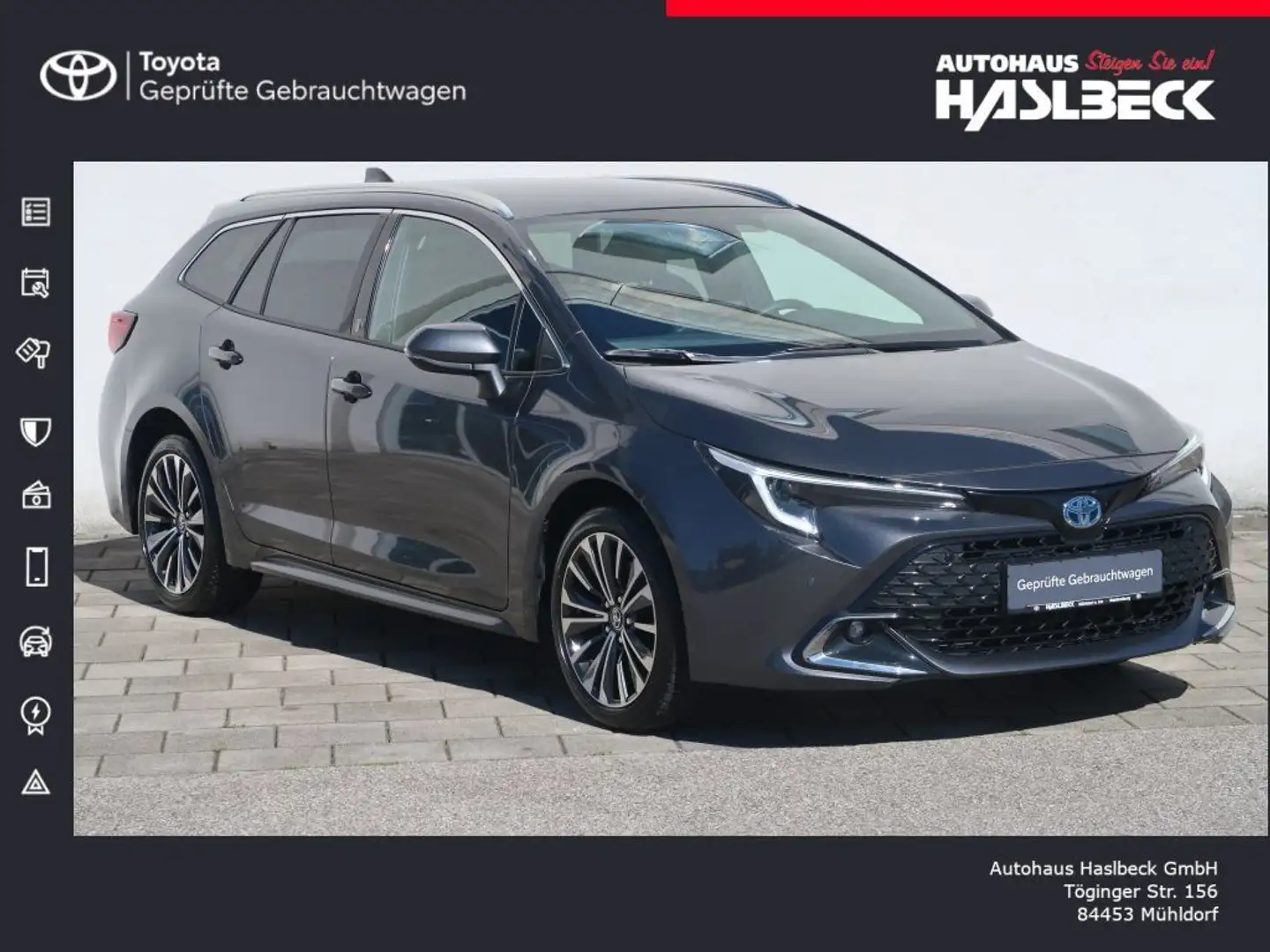 Toyota Corolla 2.0 Hybrid Touring Sports Team Deutschland+Technik Grau - 1