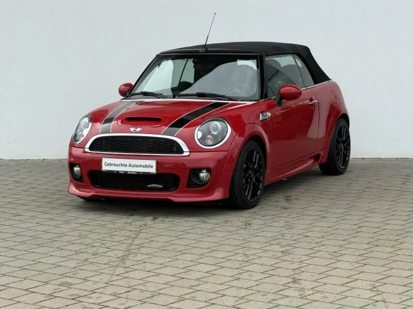 MINI Cooper Cabrio JCW Cabrio NAVI/BlueMusik/XENON/SH Rot - 2