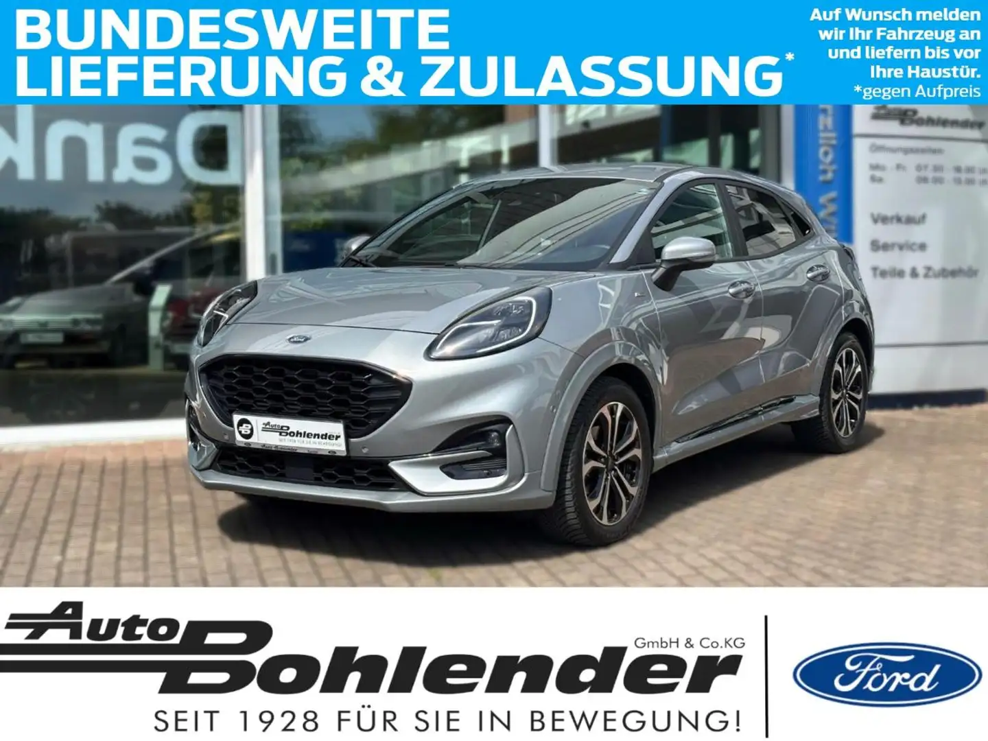 Ford Puma ST-Line X | ACC | Allwetter | LED Grau - 1