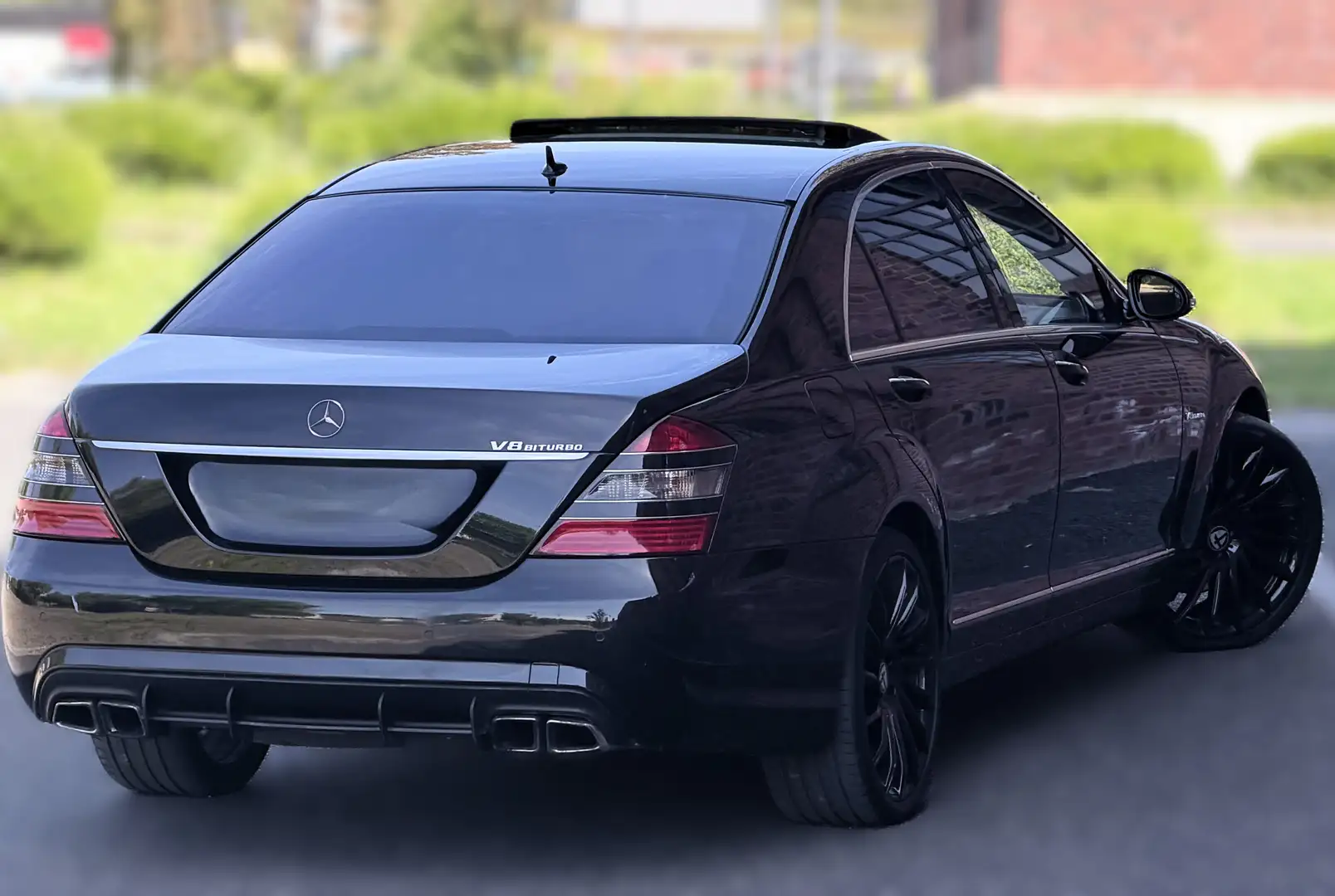 Mercedes-Benz S 420 S 420 CDI  V8 LANG VOLL! GSD AMG H&K MASSAGE Schwarz - 2