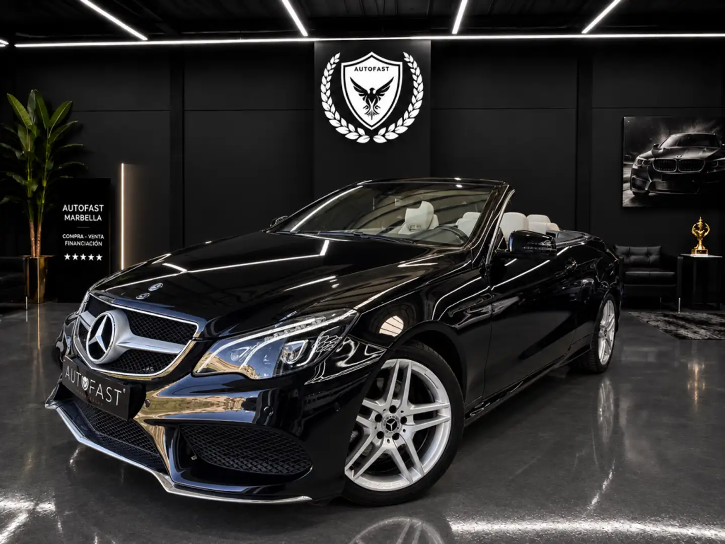 Mercedes-Benz E 220 Cabrio 220d 9G-Tronic (4.75) Negro - 1