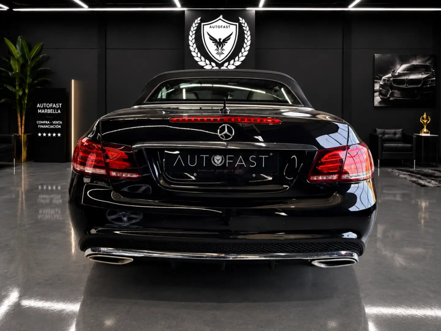 Mercedes-Benz E 220 Cabrio 220d 9G-Tronic (4.75) Negro - 2