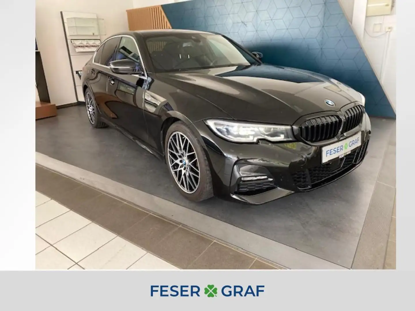 BMW 320 d Mild Hybrid M Sport LED*HiFi*Kamara* SHZ*LiveCoc Noir - 1