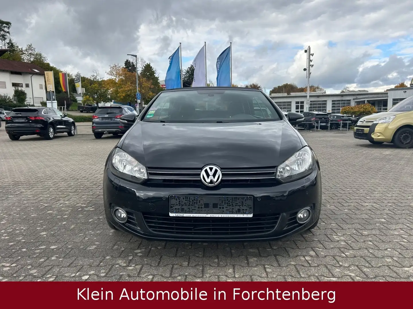 Volkswagen Golf VI Cabriolet Navi Klimatronic SHZ LM-18" Noir - 2