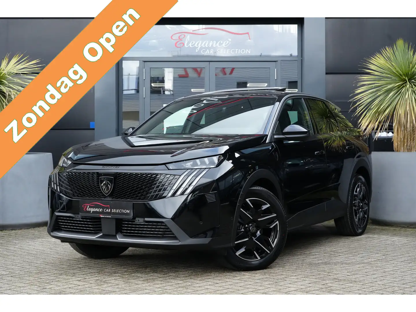 Peugeot 3008 1.2 Hybrid 136 GT 136pk Panoramadak/Stoelverwarmin Zwart - 1