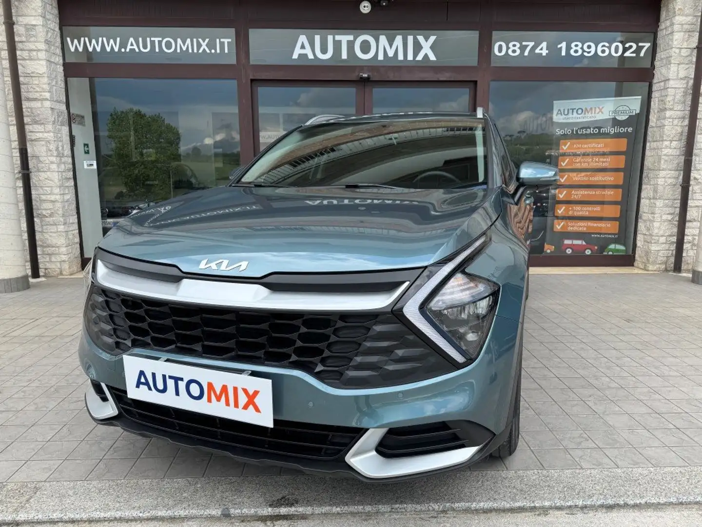 Kia Sportage 1.6 Crdi Mild Hybrid Business Grigio - 1