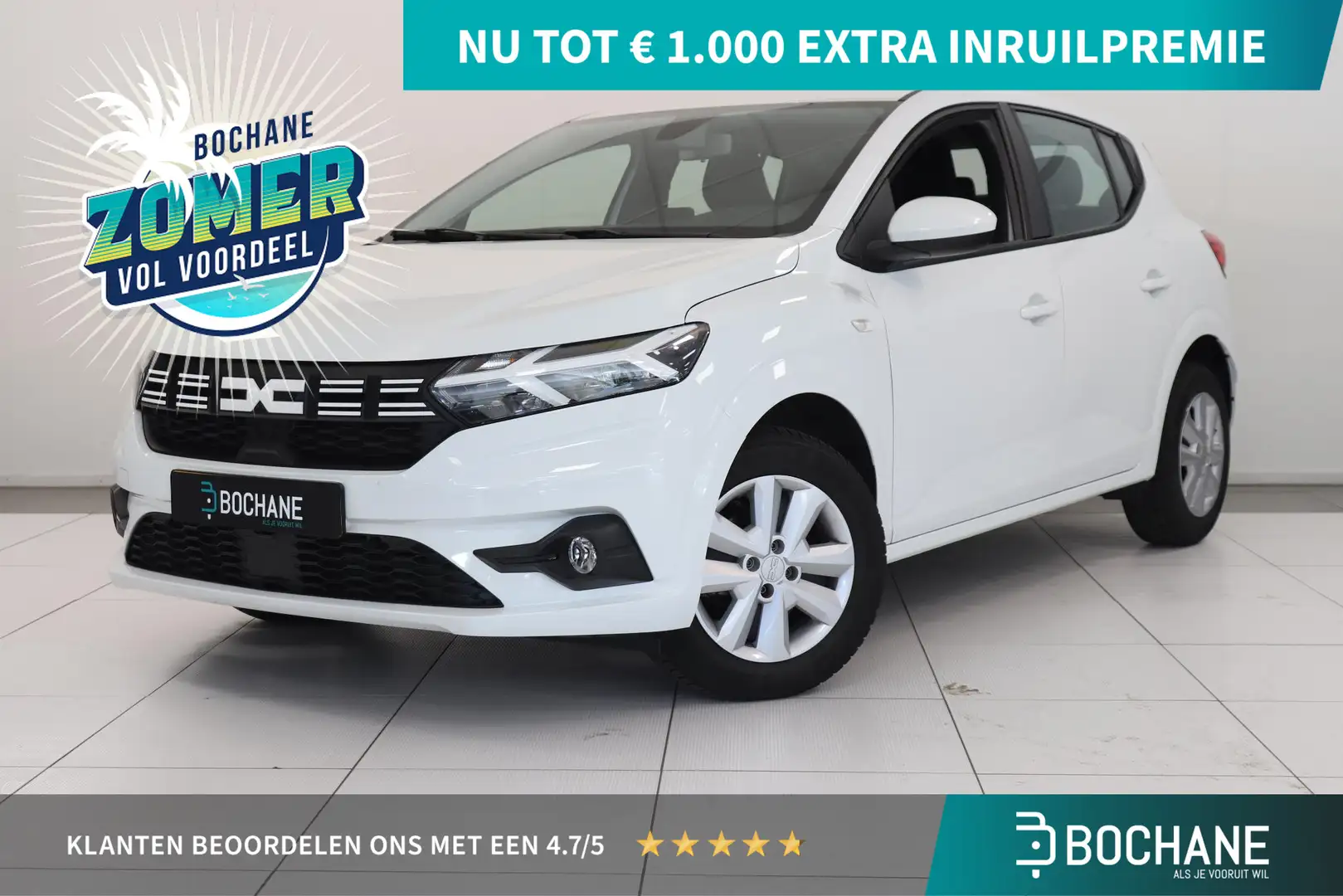 Dacia Sandero 1.0 TCe 90 Expression | Airco | Parkeersensor | Ap Wit - 1
