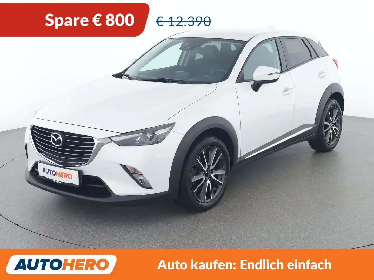 Mazda CX-3 1.5 Diesel Revolution Weiß - 1