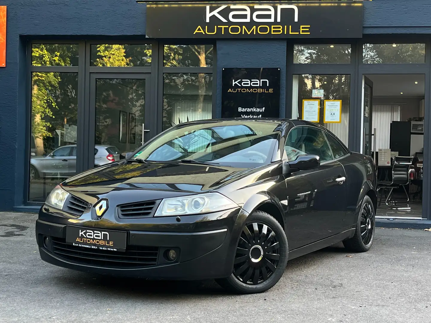 Renault Megane II Cabrio Dynamique/XENON/LEDER/NAVI/SHZ/KLIMA/CD Schwarz - 1