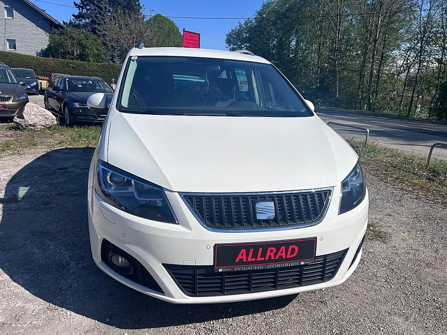 SEAT Alhambra Style 2,0 TDI CR 4WD DPF Weiß - 1