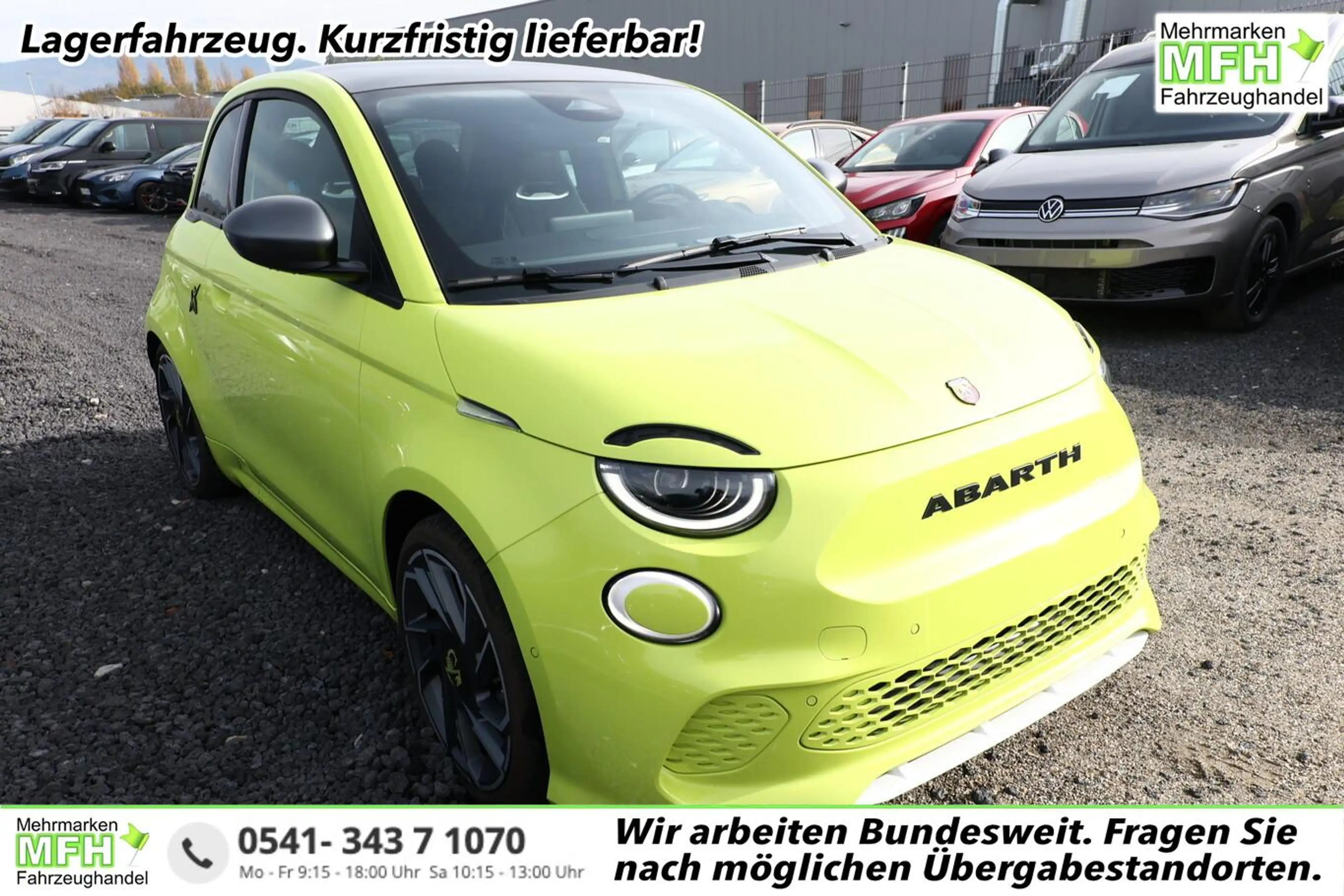 Abarth 500e Turismo 42 kWh LED Pano Nav JBL SHZ Kam PDC 114...