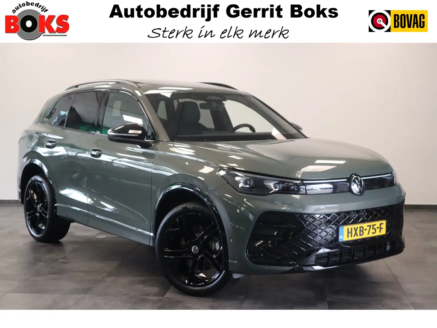 Volkswagen Tiguan 1.5 eHybrid R-Line Business Volleder IQ-light Pano Groen - 1