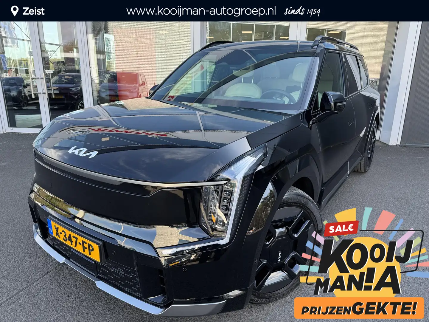 Kia EV9 Launch Edition GT-Line AWD 99.8 kWh 384 pk 360 Gra Zwart - 1