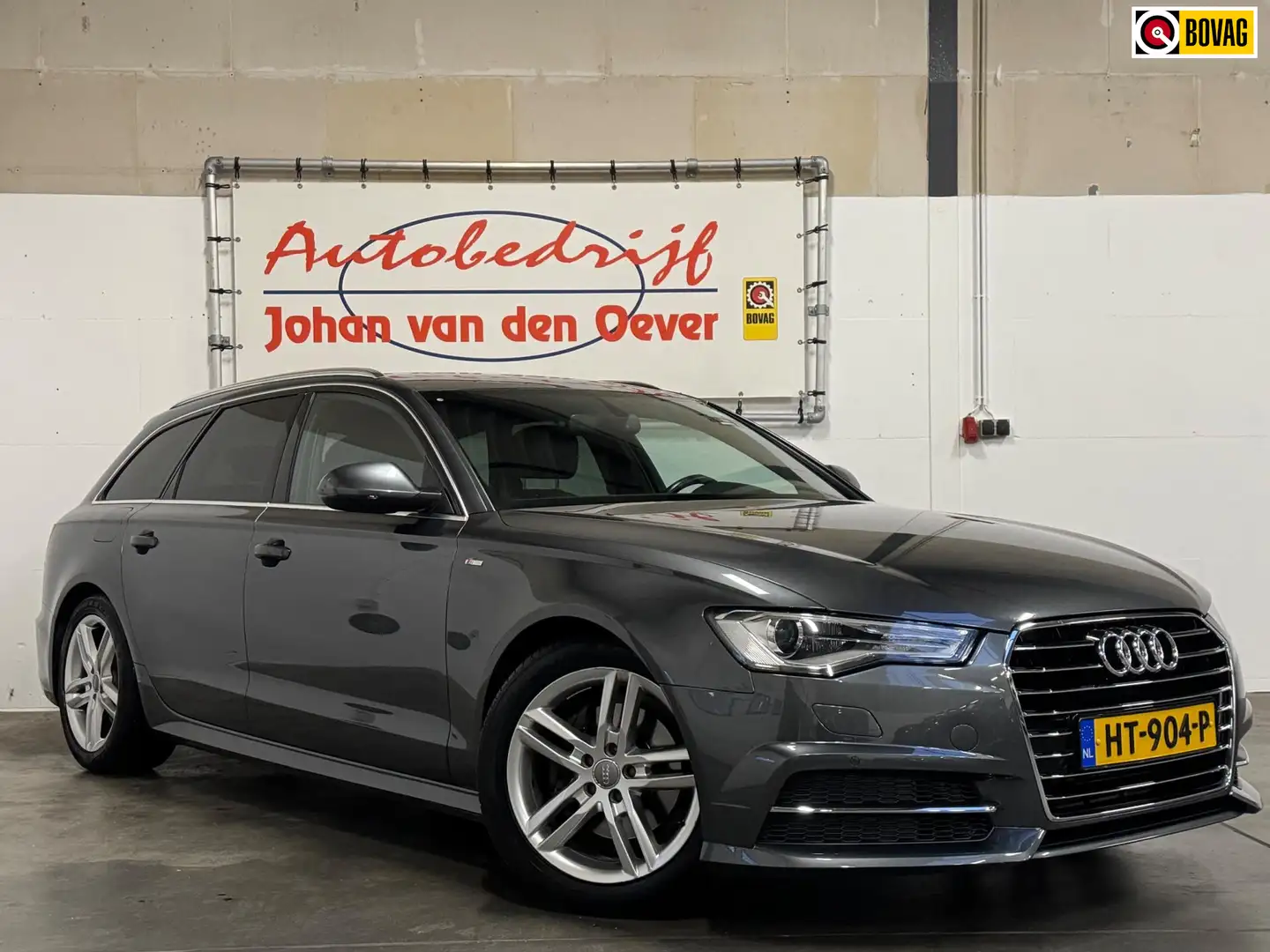 Audi A6 Avant 1.8 TFSI ultra S-line|Half Leder|Orig. NL| Gris - 1
