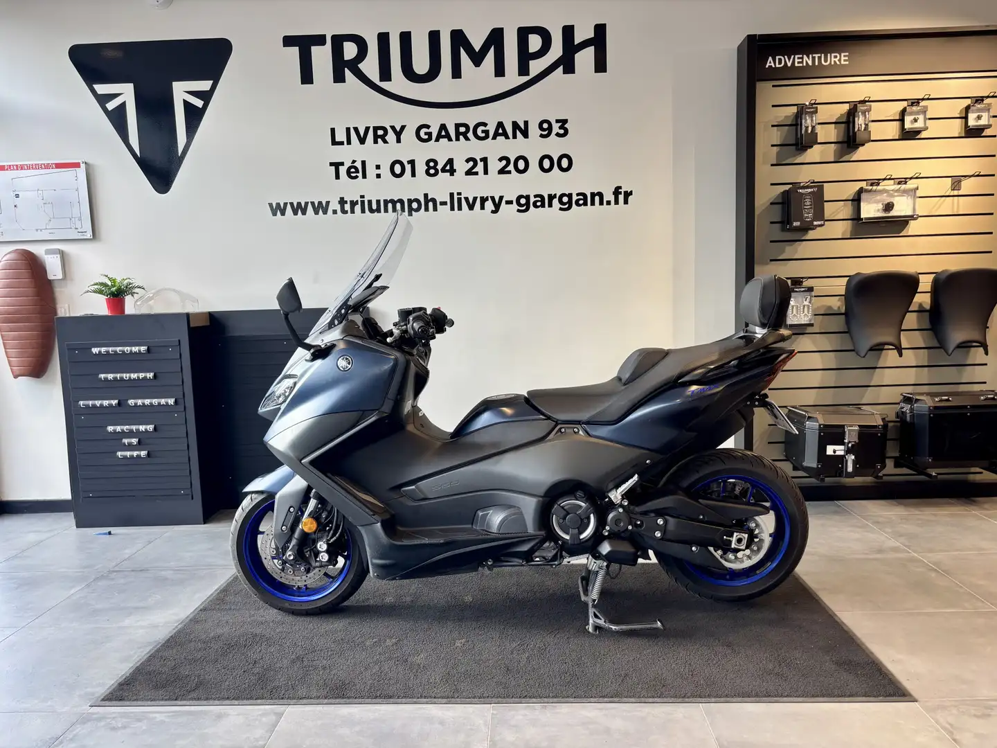 Yamaha TMAX 560 Bleu - 1