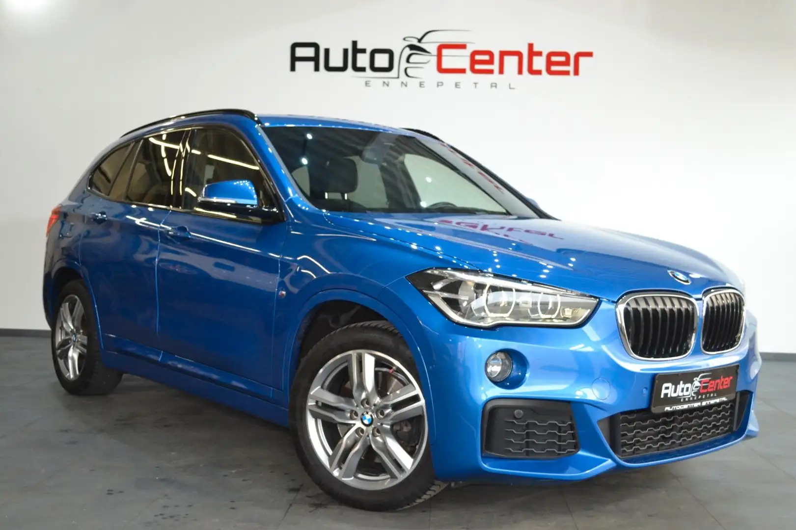 BMW X1 xDrive 20 d M Sport-Paket*Navi*Led*95 Tkm* Blau - 2