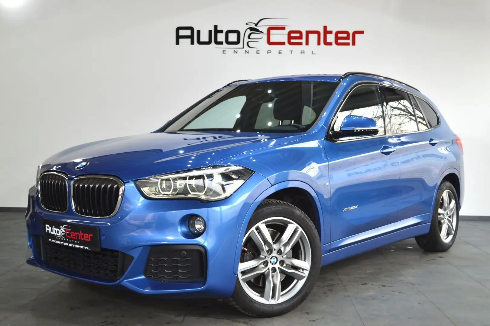 BMW X1 xDrive 20 d M Sport-Paket*Navi*Led*95 Tkm* Blau - 1