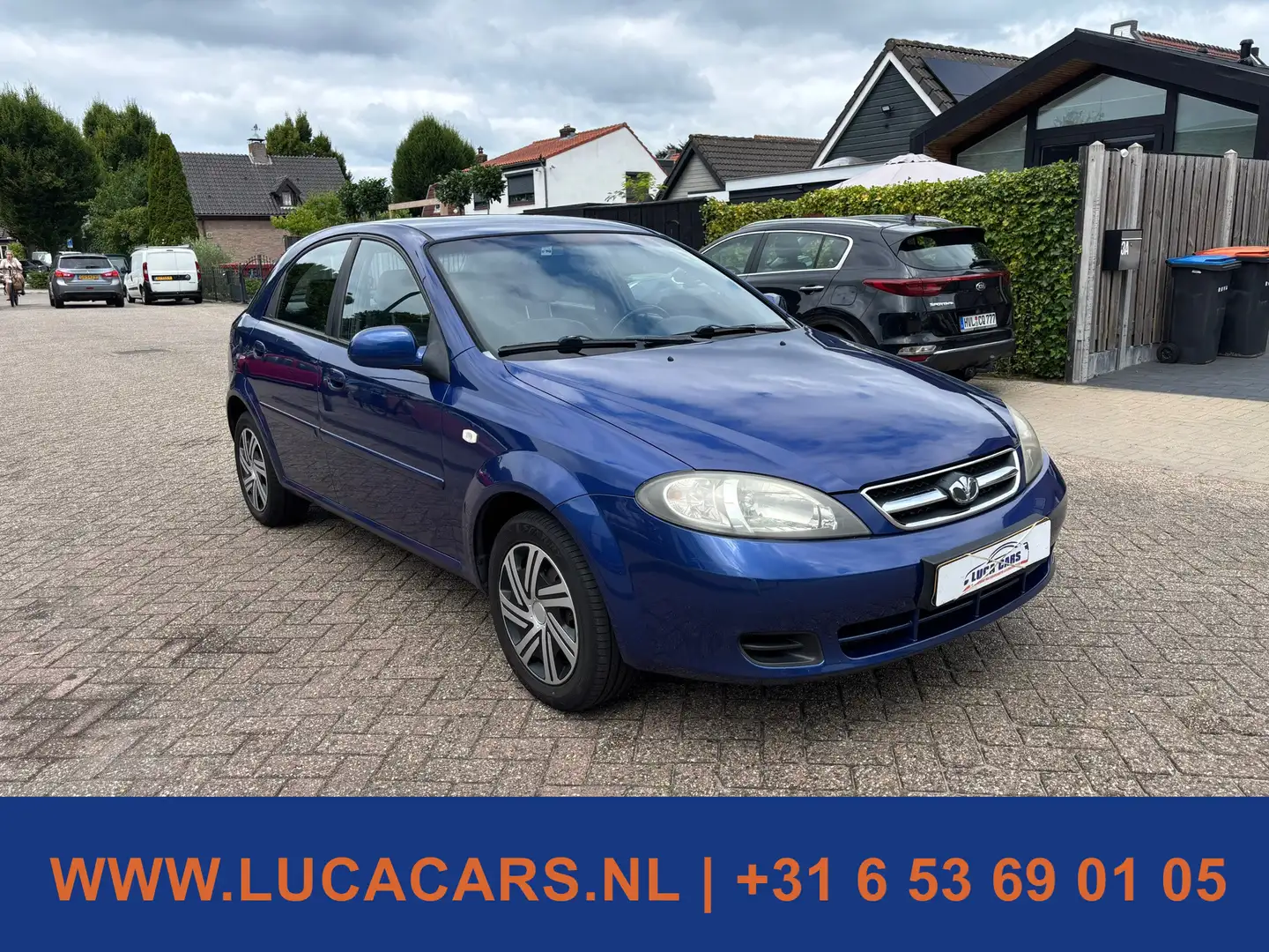 Daewoo Lacetti 1.4-16V Style NIEUWE APK! AIRCO! Blau - 2