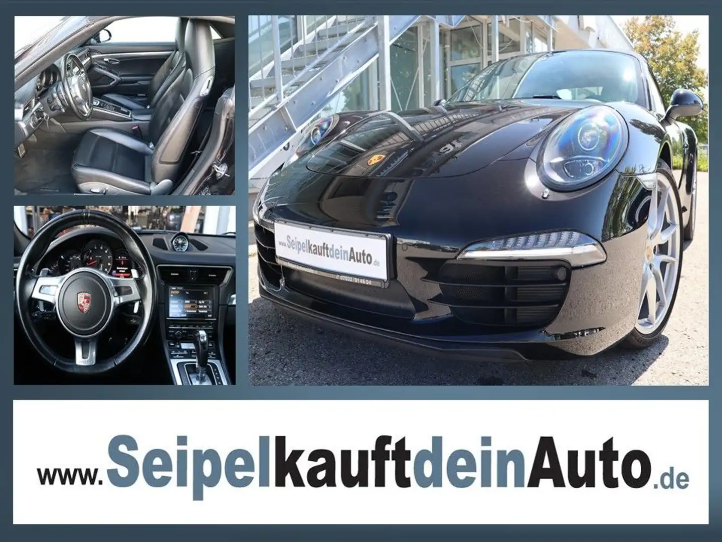 Porsche 991 911/991 Carrera Cabrio*SPORTABGASANLAGE*20 ZOLL* Schwarz - 1