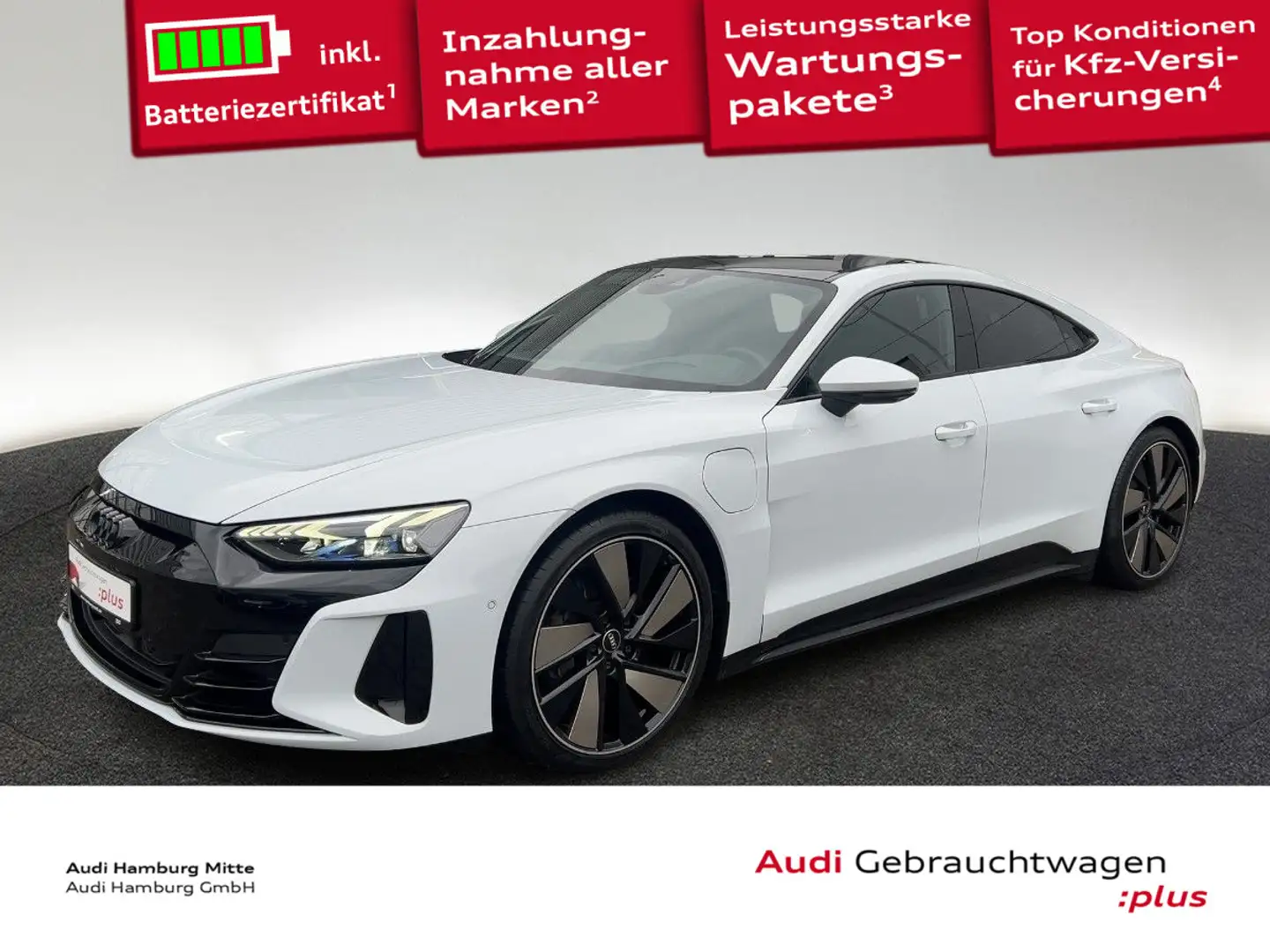 Audi e-tron GT 350 kW Matrix Head-Up B&O Grau - 1